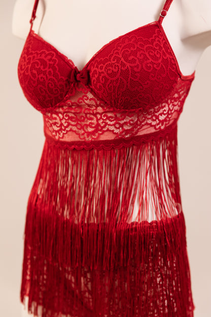 Pajama Short Dentelle 041110