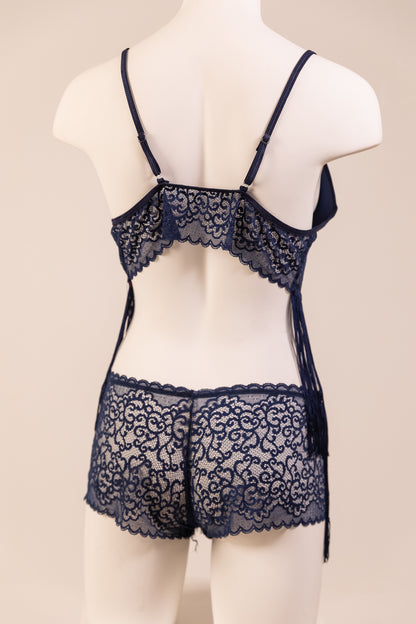 Pajama Short Dentelle 041110