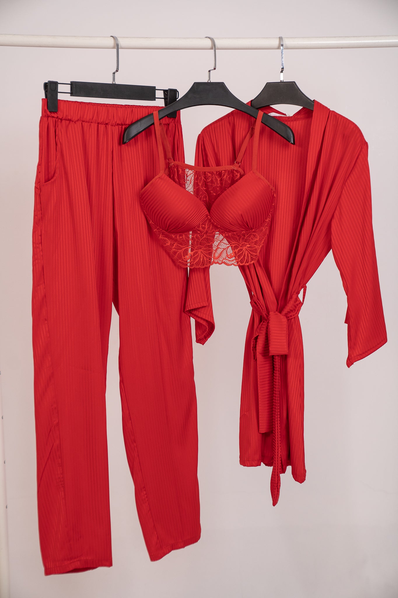 Pajama satin 3 pc 7517
