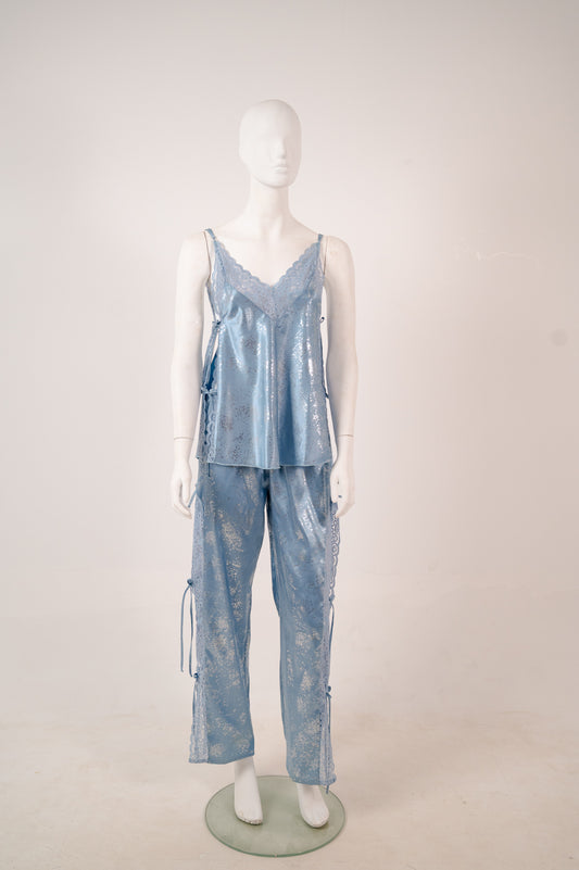 Pajama Satin Glitter 3877