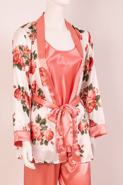 Pajama Satin 3pc 157121
