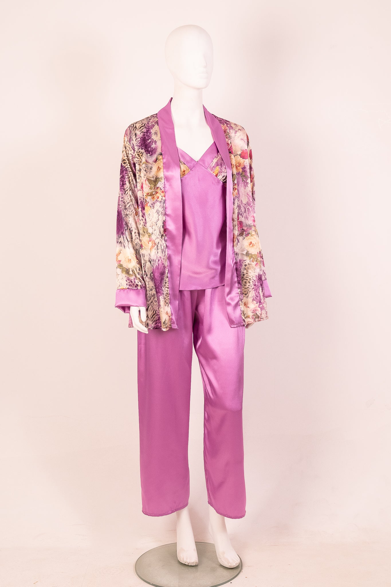 Pajama Satin 3pc 147162