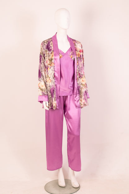 Pajama Satin 3pc 147162