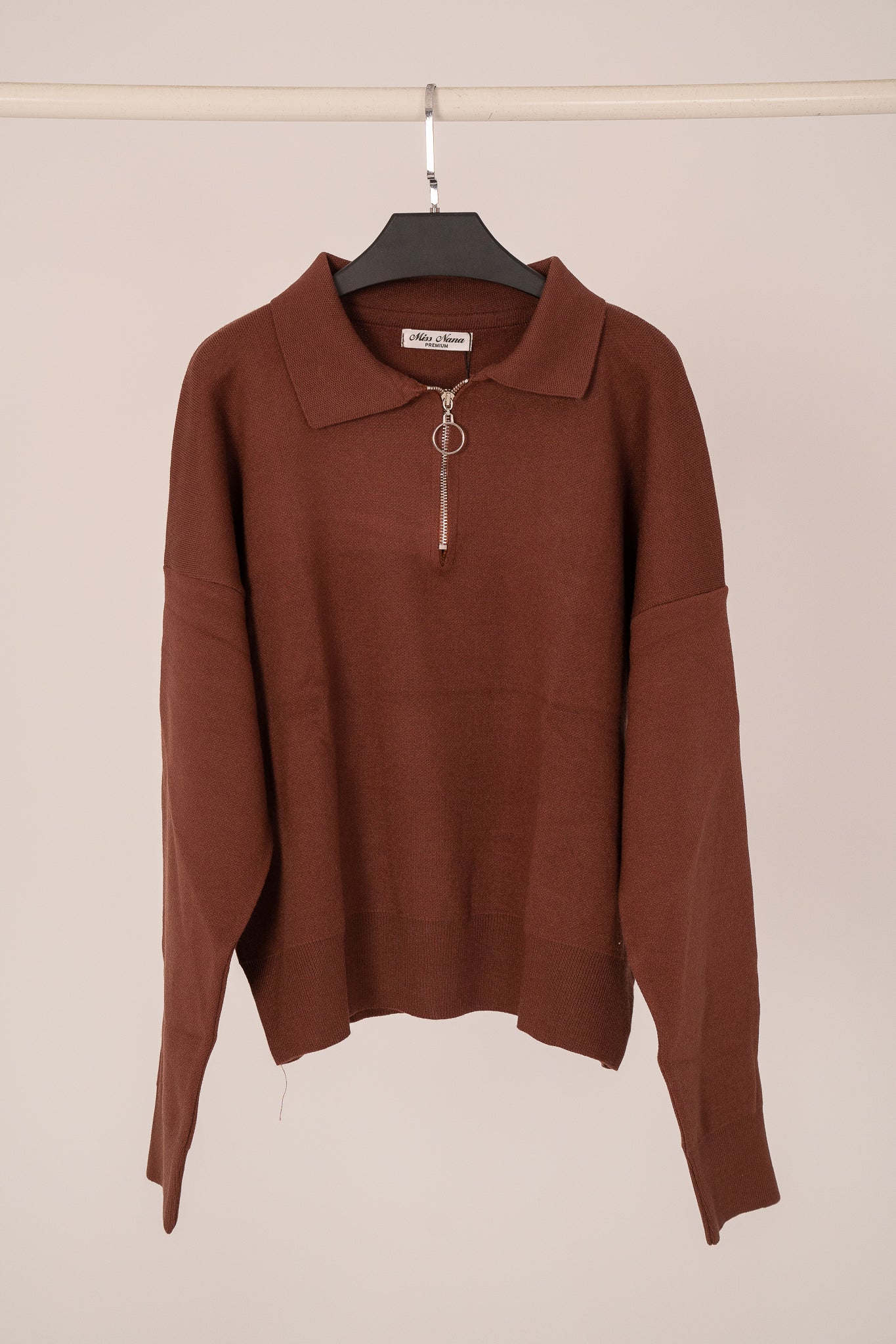 Tricot Half Zipper Sweater 5875