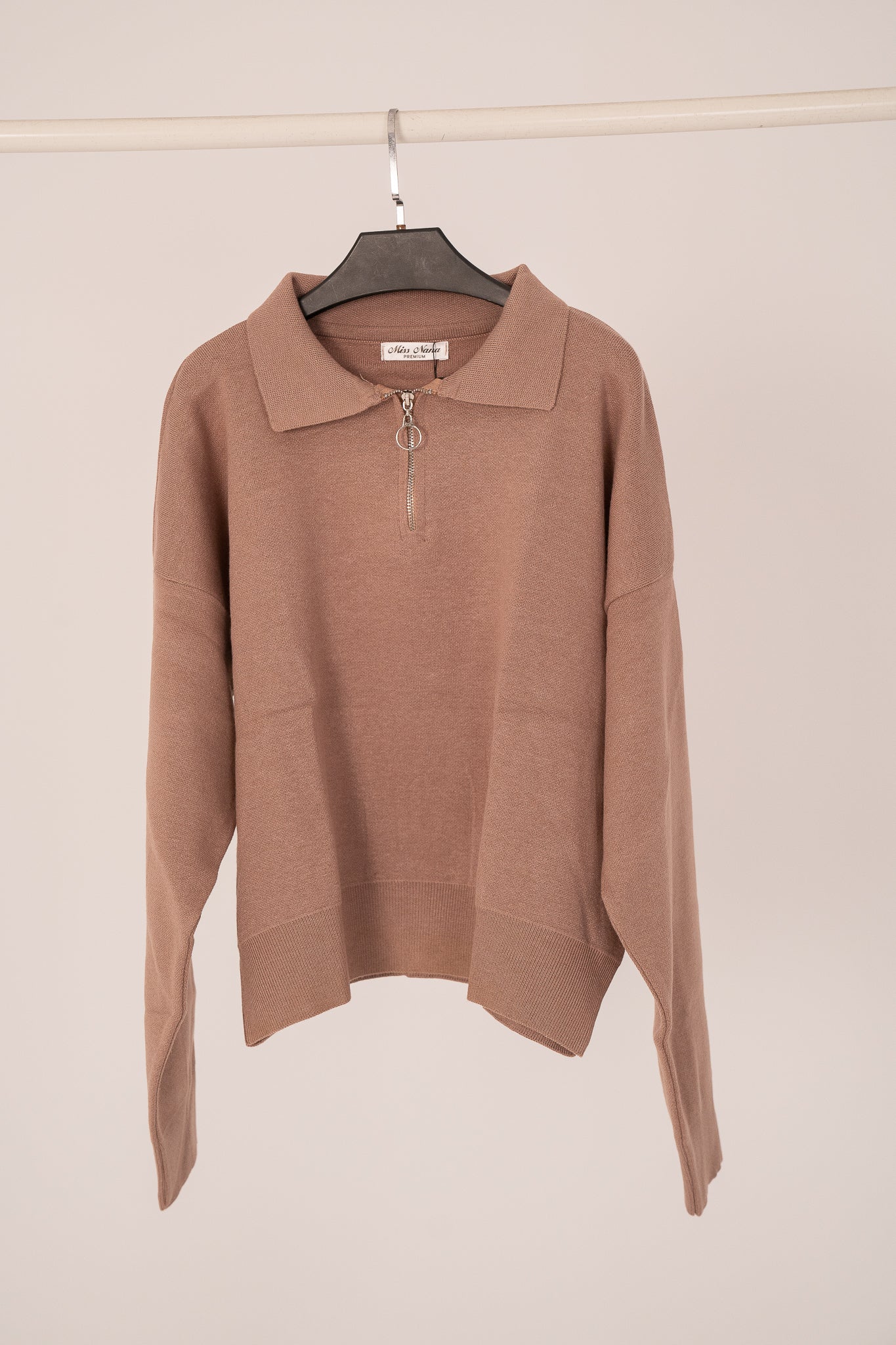 Tricot Half Zipper Sweater 5875