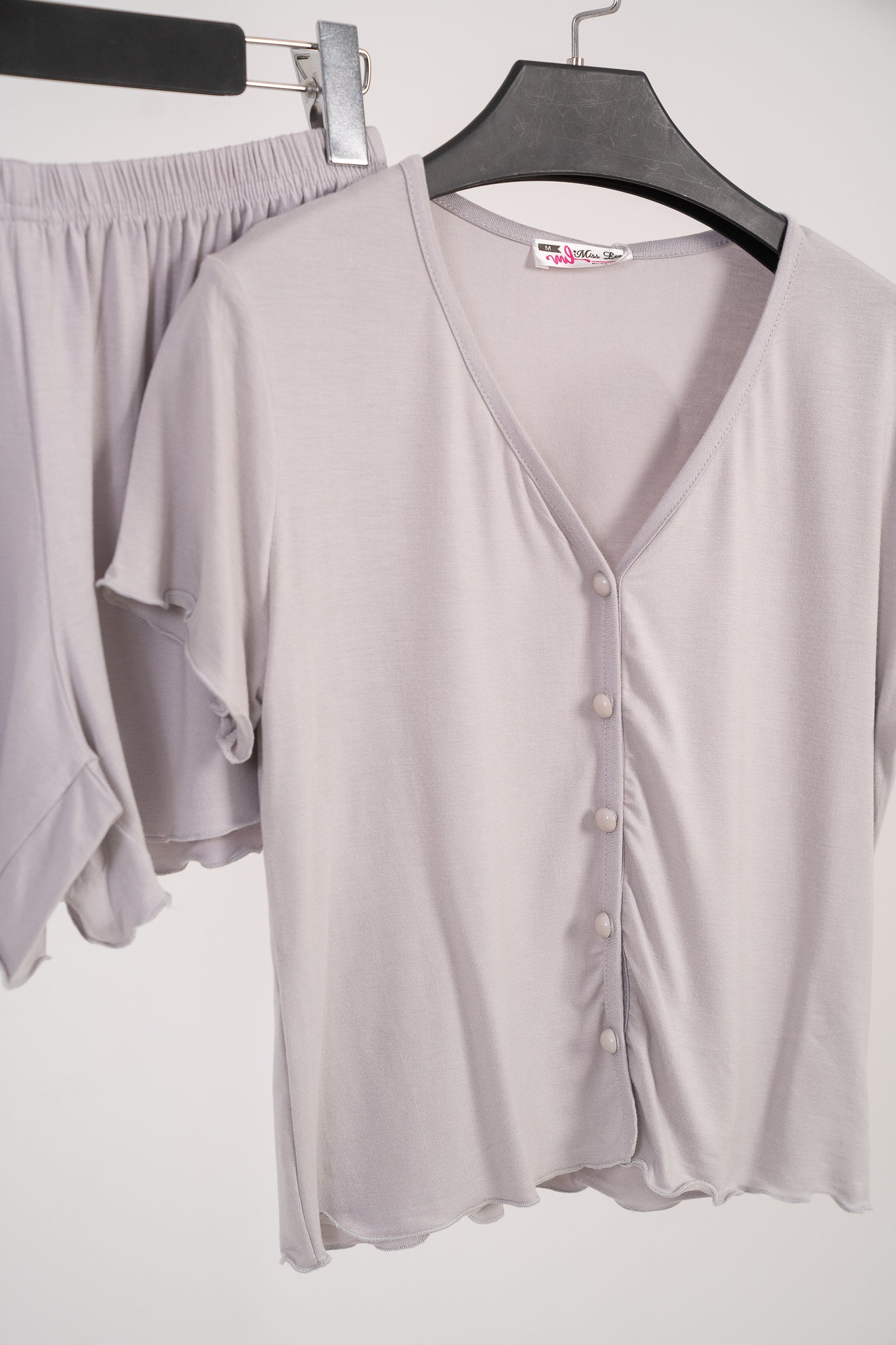 pajama short solid 7843