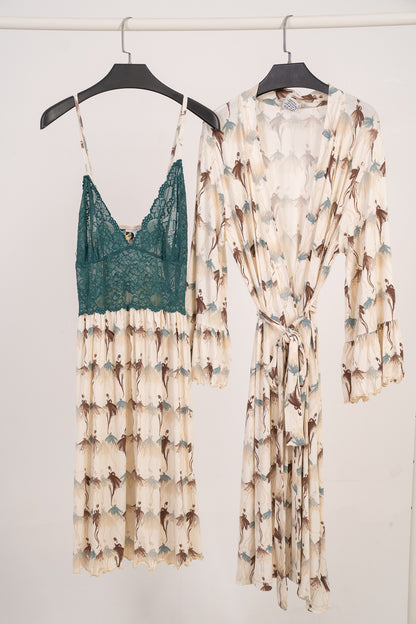 robe set flower 840