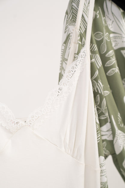 robe set flower 7987