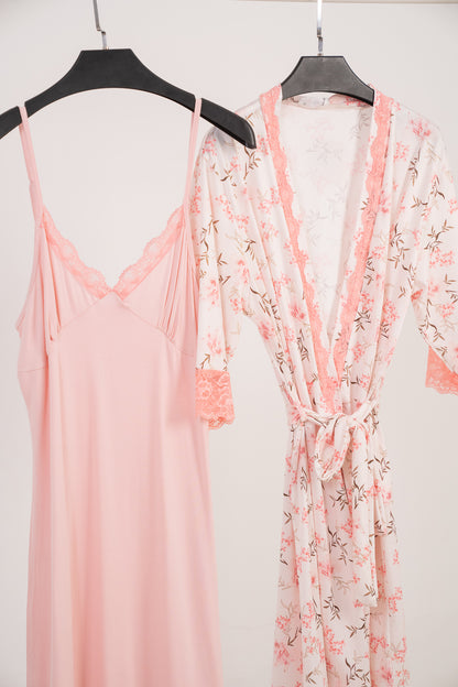 robe set flower 7906