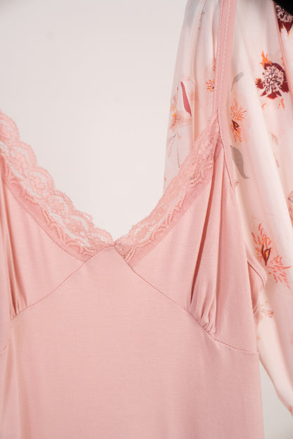 robe set flower 7902