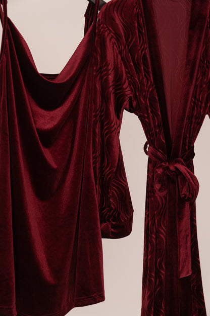 Robe Set Velvet  16513