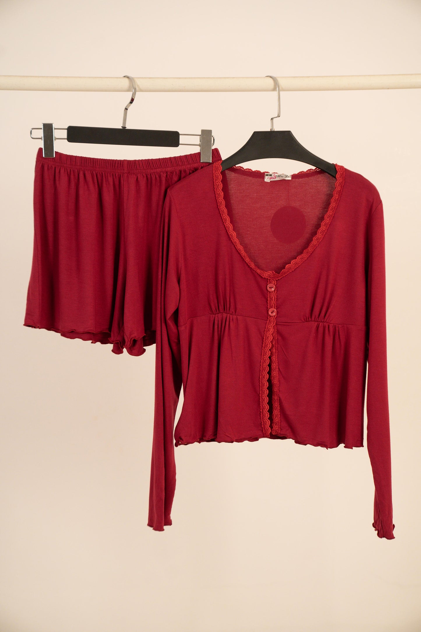 Pajama Crop-Top & Short's 7829