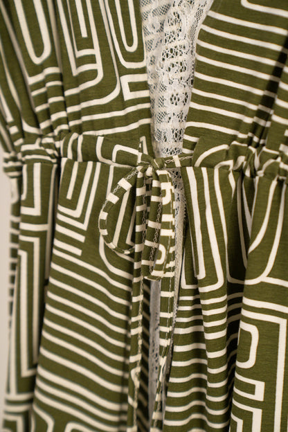 PAJAMA SHIRT & ROBE 8092