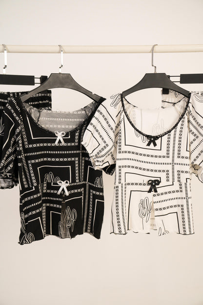 Pajama Crop-Top & Short's  7799