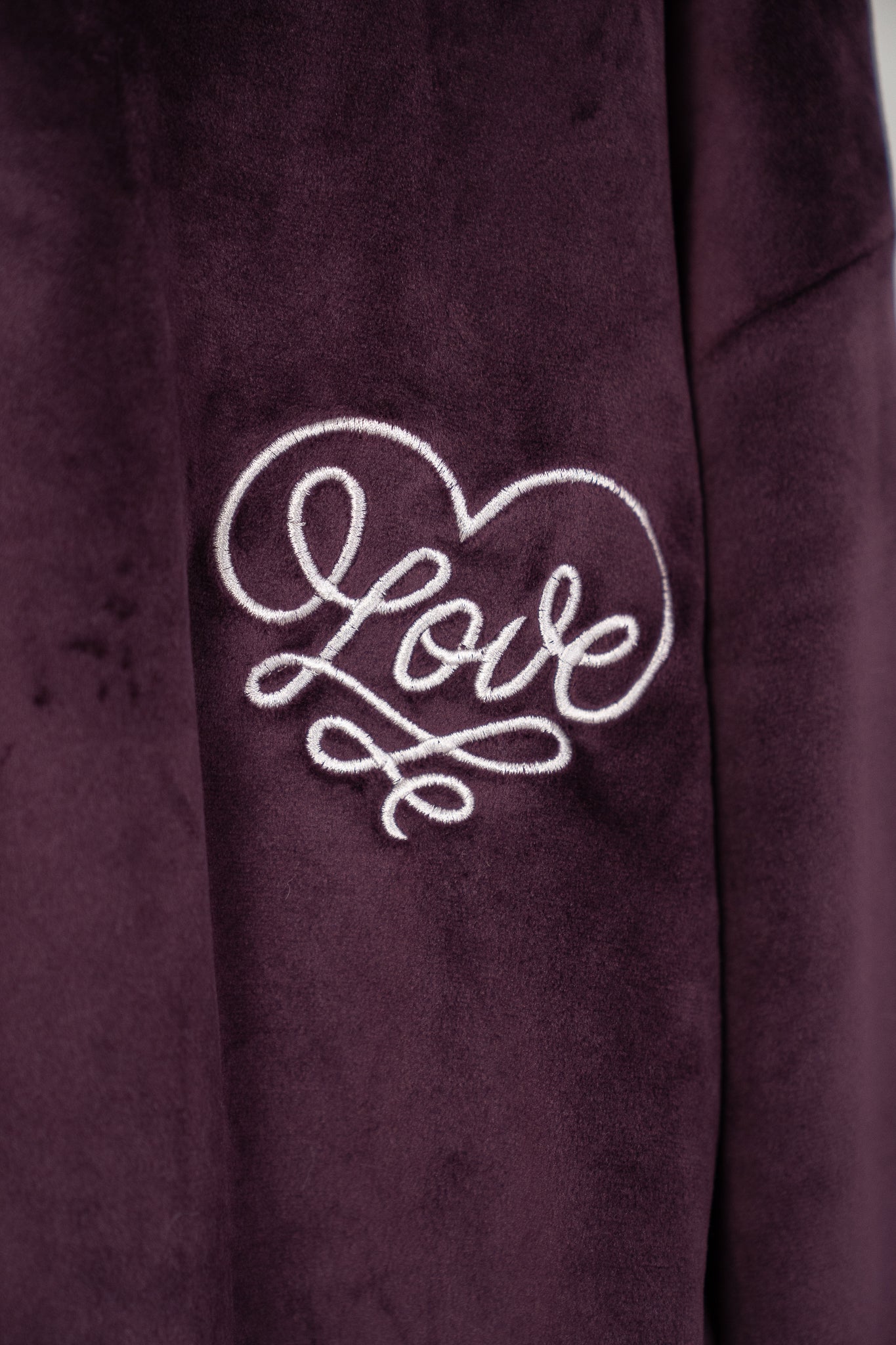 Pajama Velvet zipper 9302