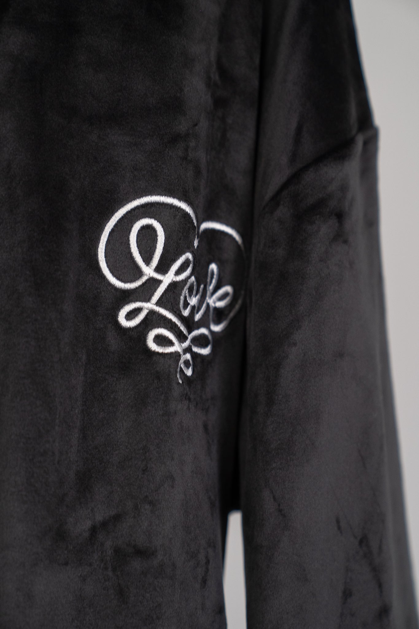 Pajama Velvet zipper 9302