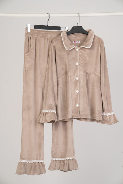 Pajama Velvet Buttons 9165