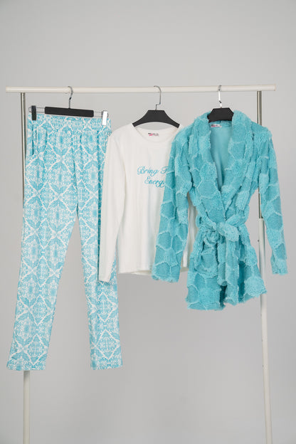 Pajama Velvet 3PC 9293