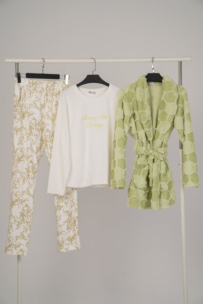 Pajama Velvet 3PC 9293