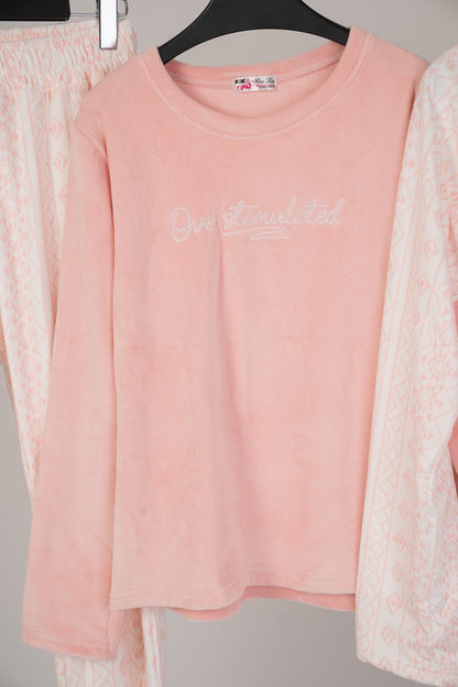 Pajama Velvet 3PC 9188