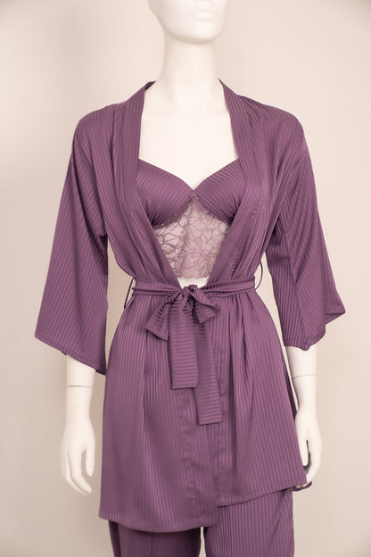 Pajama satin 3 pc 7517