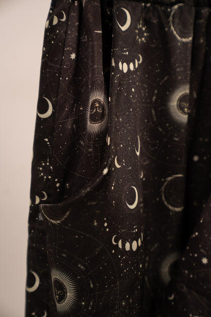 Pajama satin moon 8288