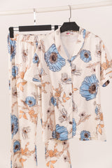 Pajama Pants Flower 7647