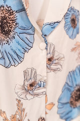 Pajama Pants Flower 7647