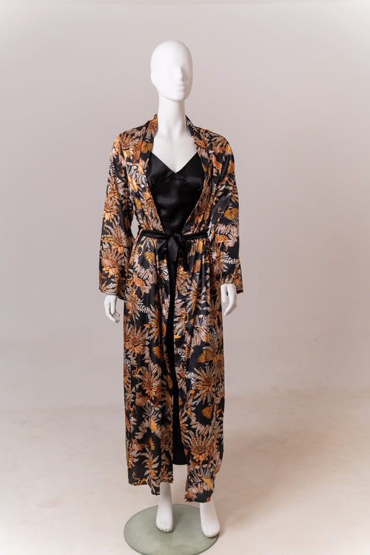 Robe Satin Flower 8332