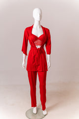 Pajama satin 3 pc 7517