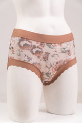 Assorted Full Briefs Flowers Pattern