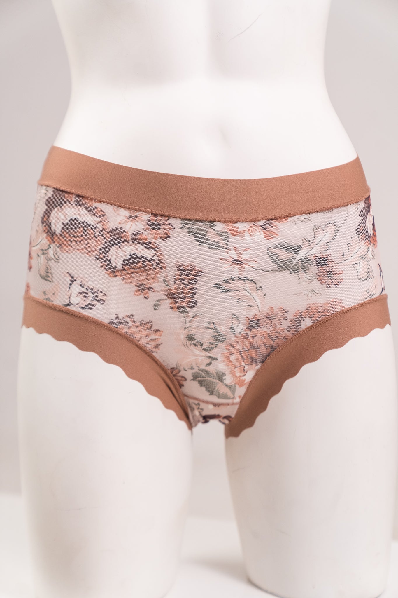 Assorted Full Briefs Flowers Pattern