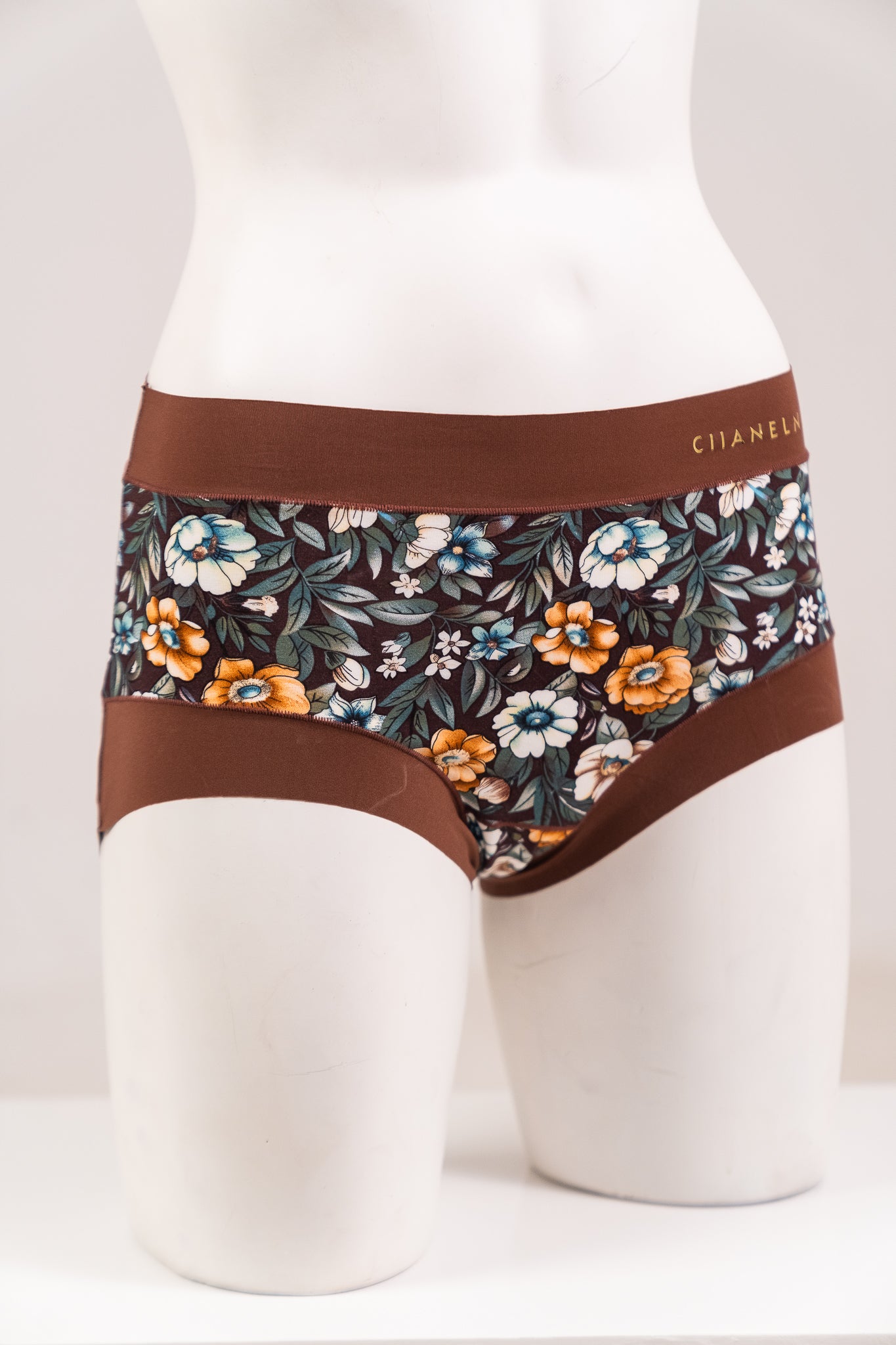 Assorted Full Briefs Flowers Pattern