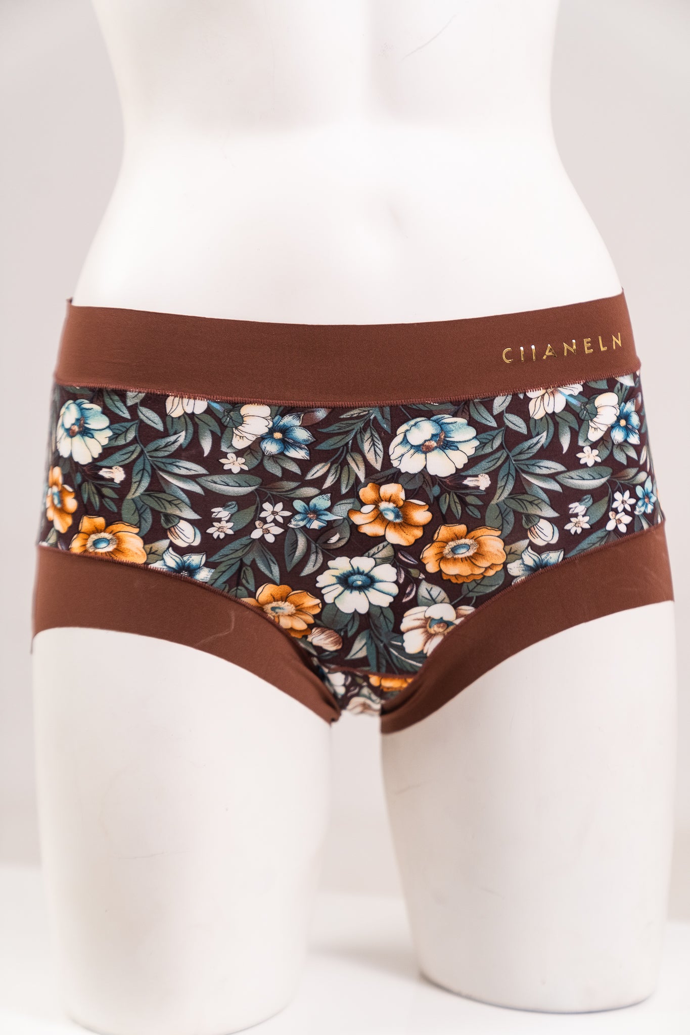 Assorted Full Briefs Flowers Pattern