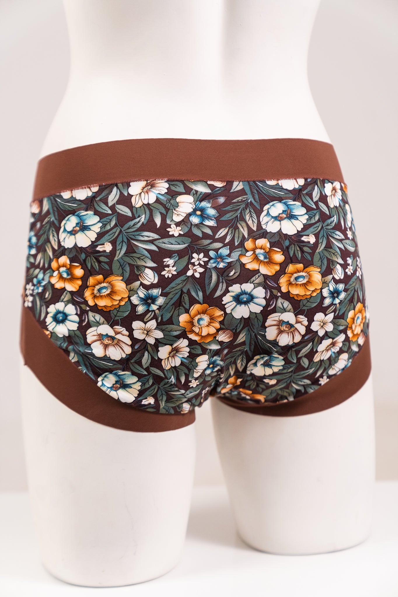 Assorted Full Briefs Flowers Pattern