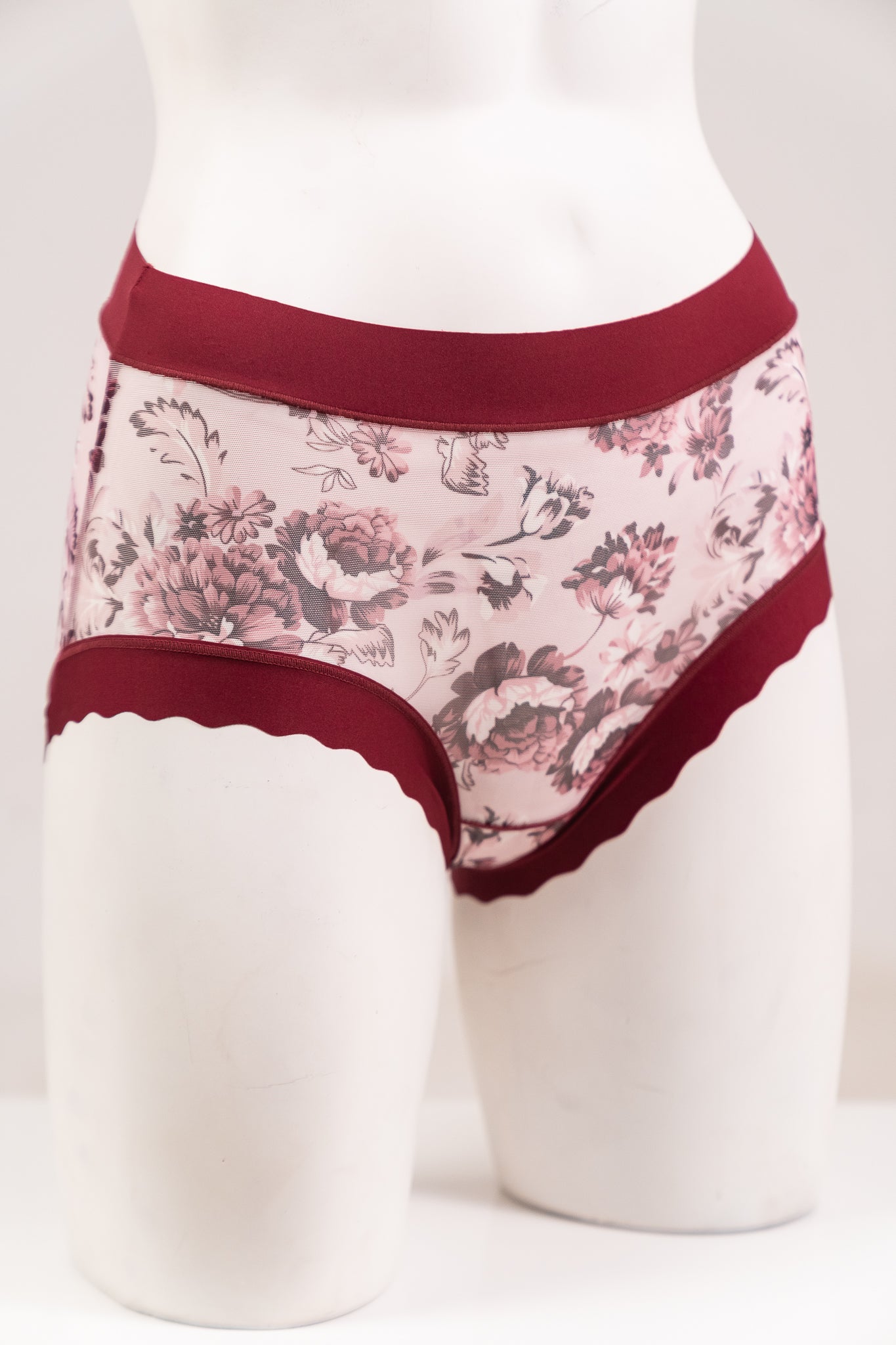 Assorted Full Briefs Flowers Pattern