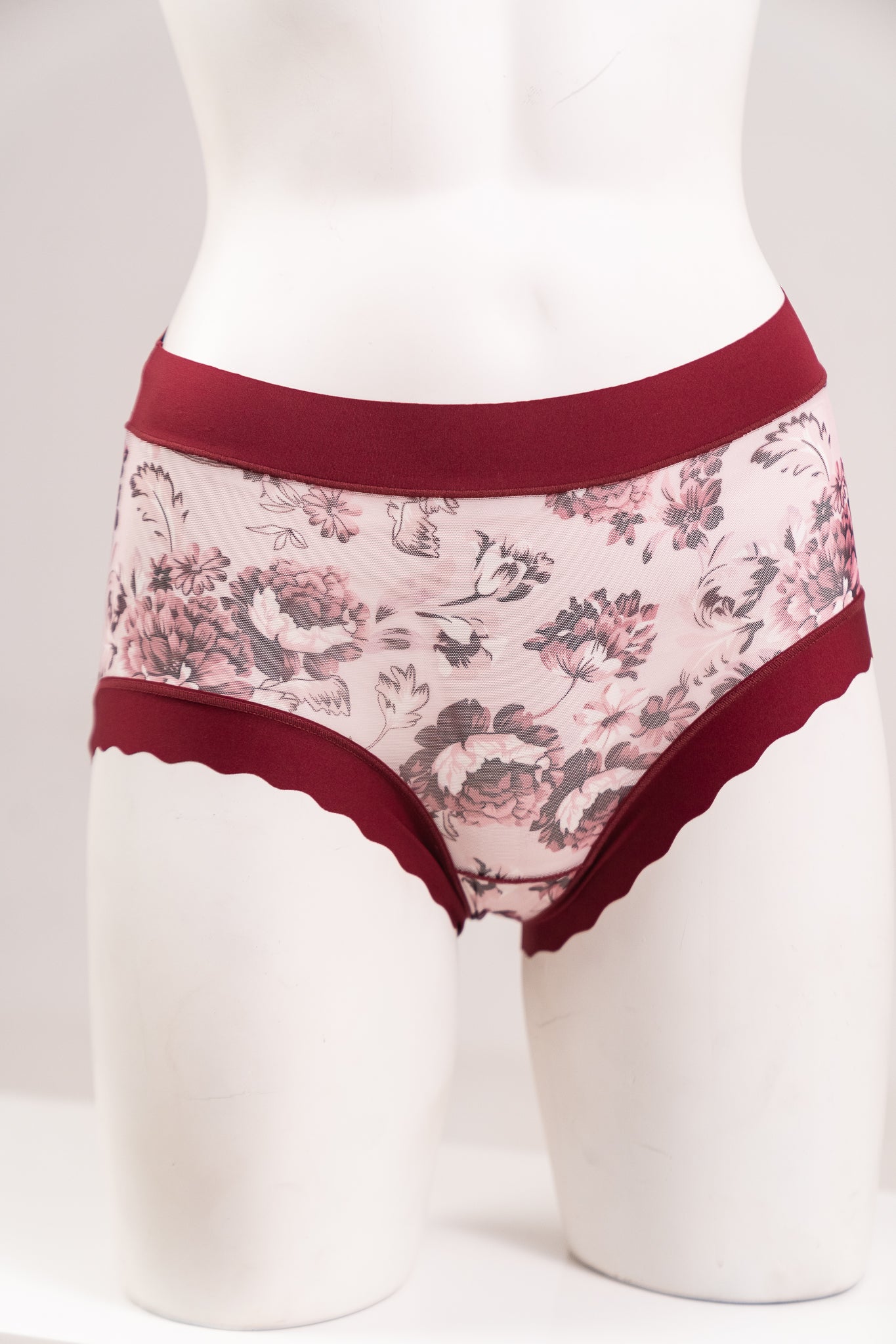 Assorted Full Briefs Flowers Pattern