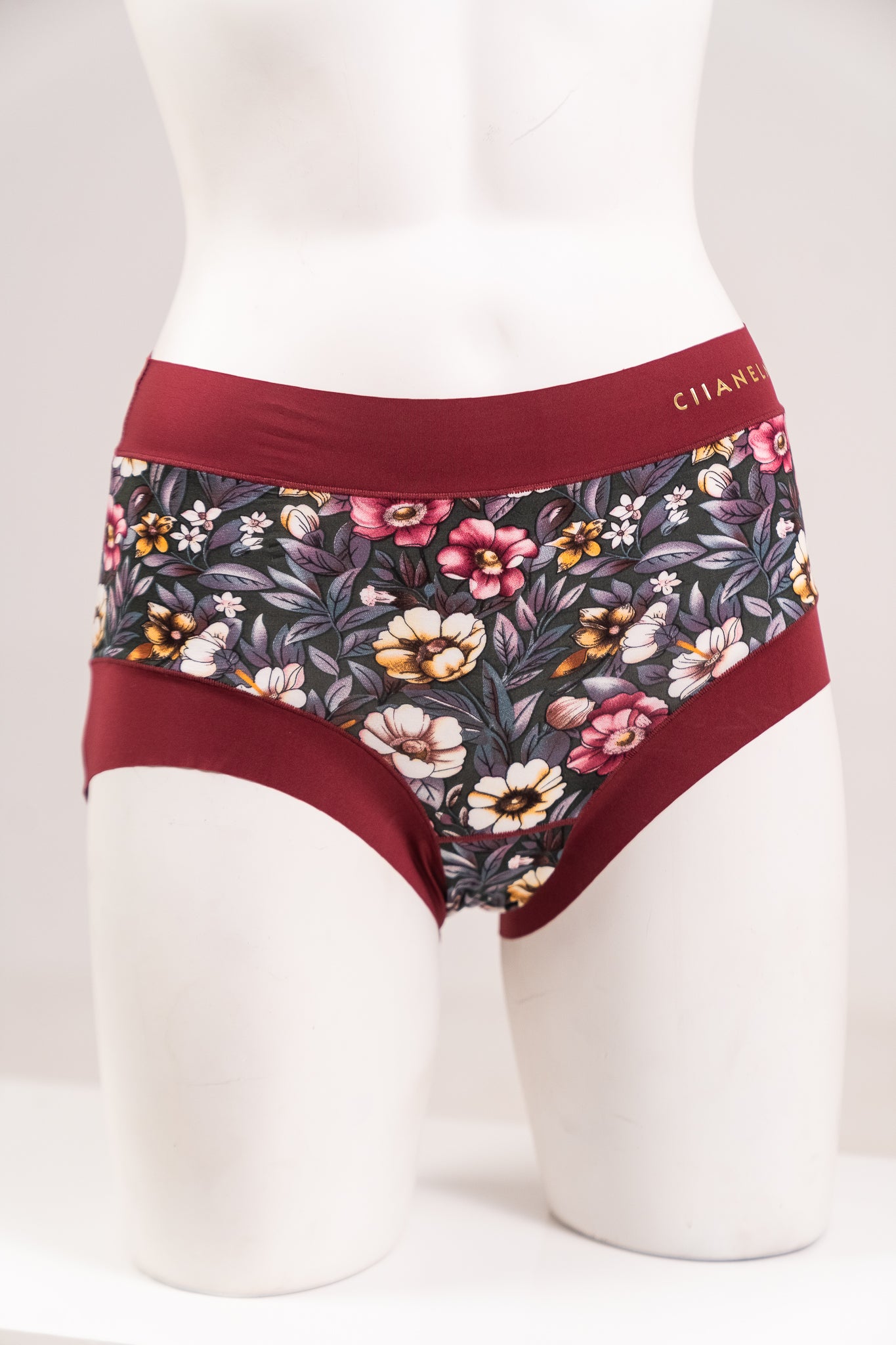 Assorted Full Briefs Flowers Pattern