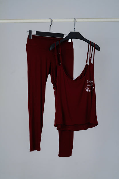 Pajama Cotton Tank-Top 9622