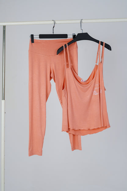 Pajama Cotton Tank-Top 9622