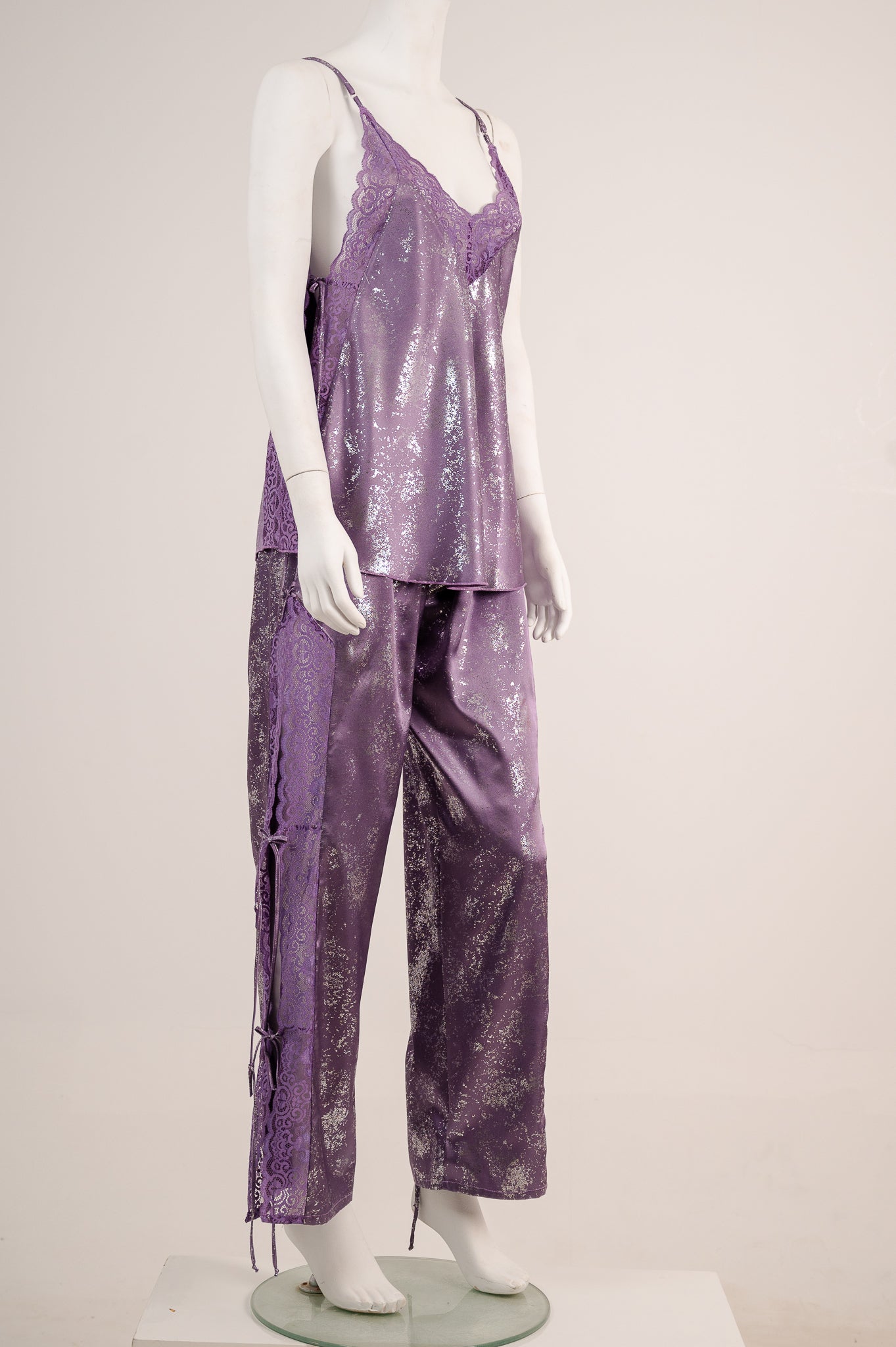 Pajama Satin Glitter 3877