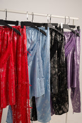 Pajama Satin Glitter 3877