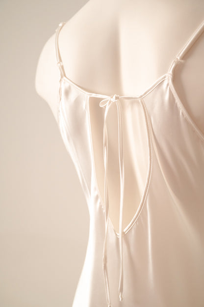 Long satin Night Dress 2749