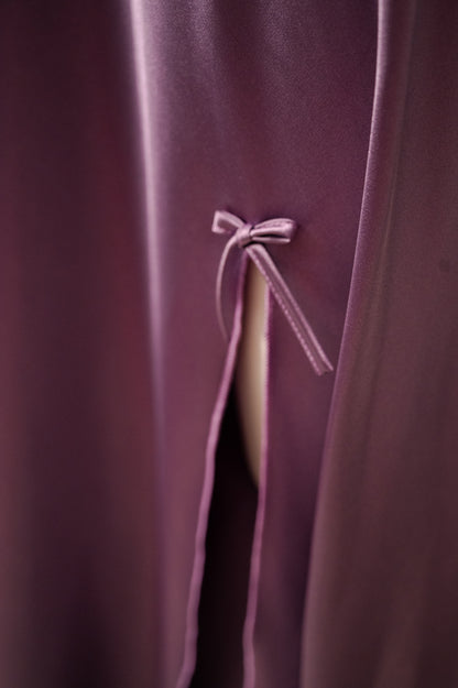 Long satin Night Dress 2749