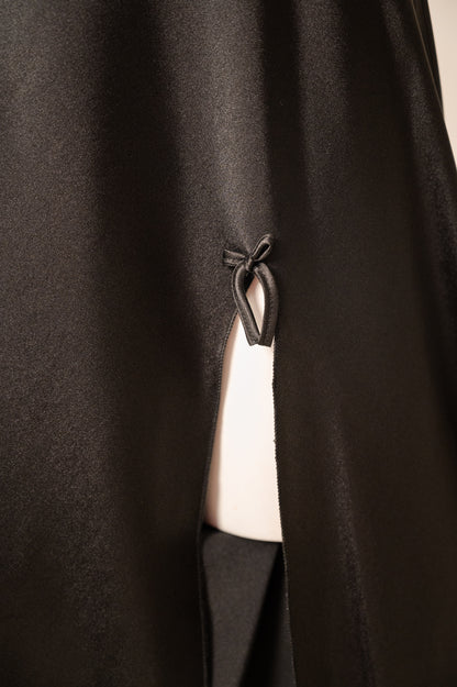 Long satin Night Dress 2749