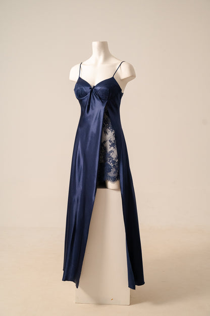 Long Satin Night Dress 2554