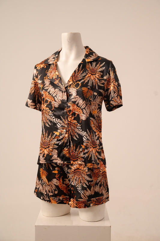 Pajama Satin Flower 8295