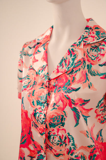 Pajama Satin Flower 8096