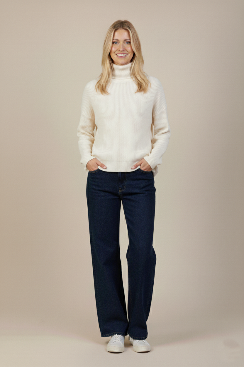 Basic Tricot Turtle-Neck 103
