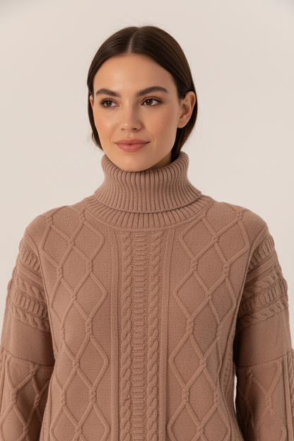 Tricot Turtleneck Sweater 5775